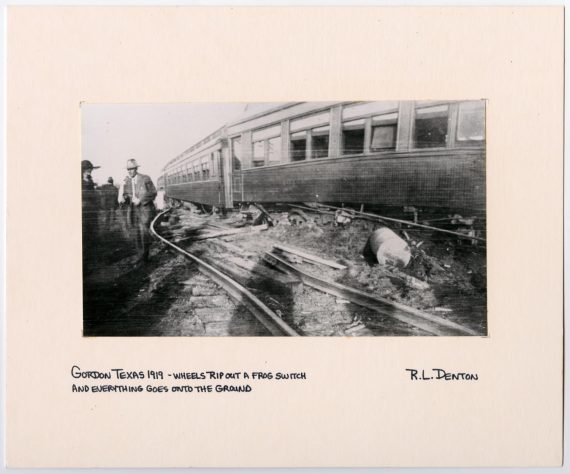 Train Derailment in Gordon, Texas
