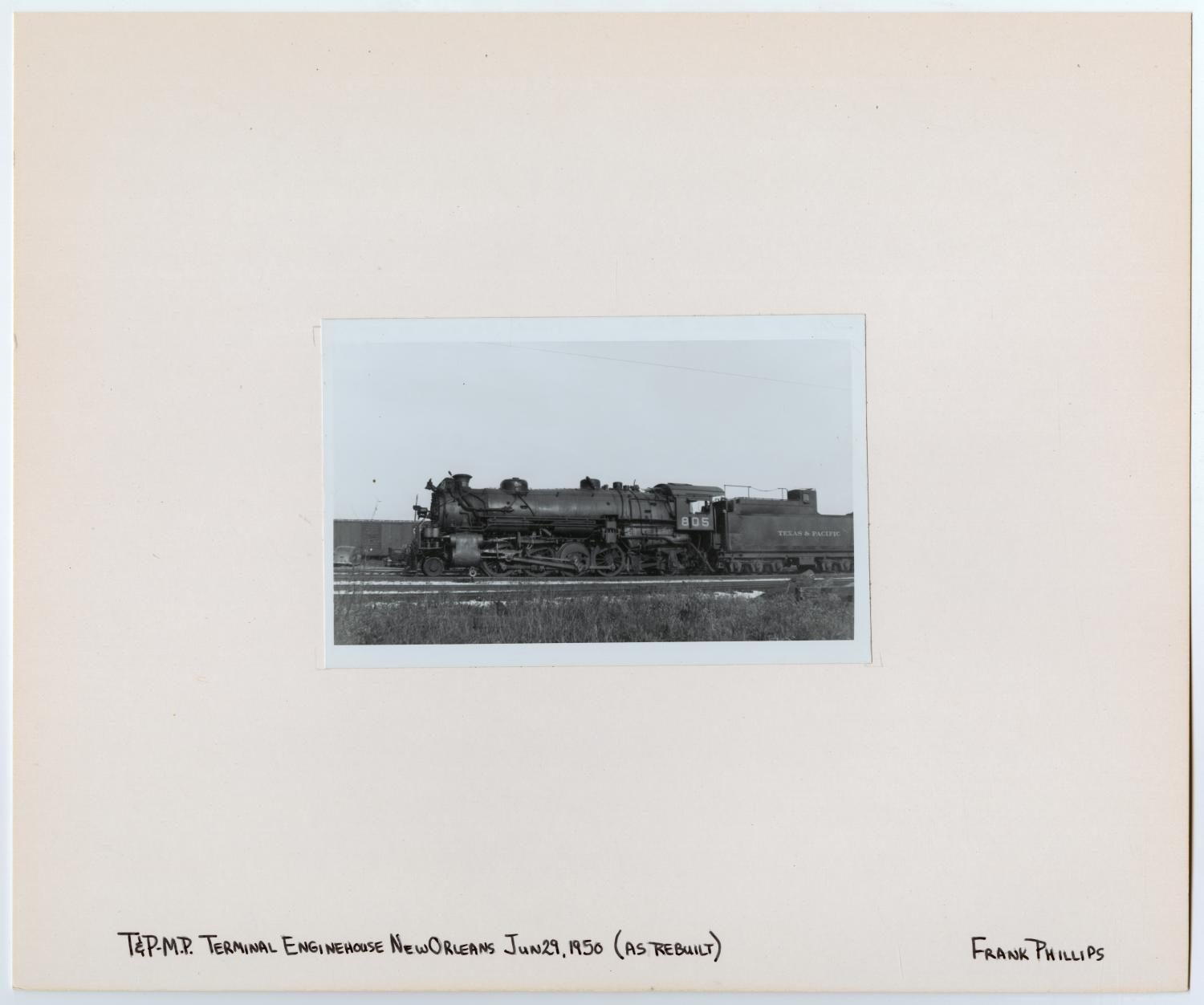 T&P Train #805 in New Orleans, Louisiana
