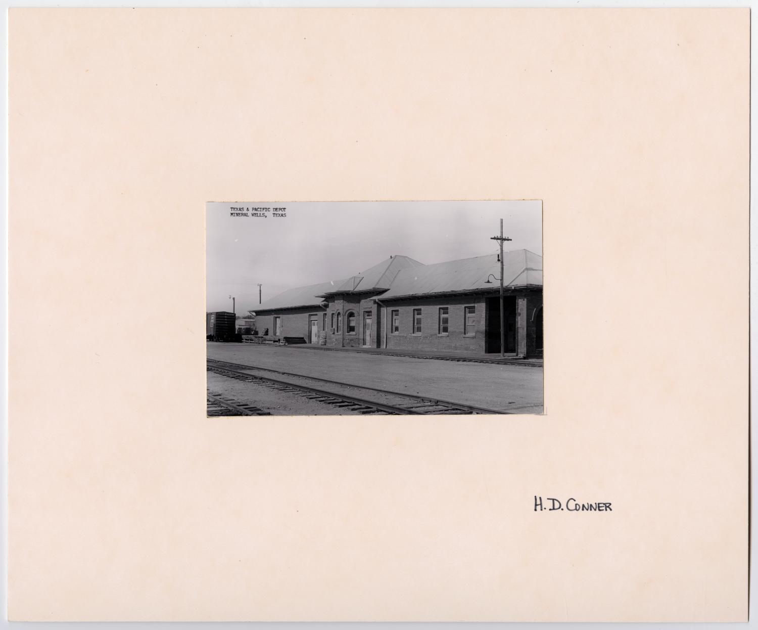 Train Station in Mineral Wells, Texas