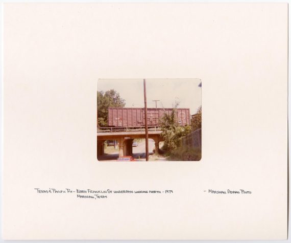 T&P Railway on an Overpass