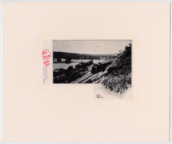 Train Moving Around a Bend