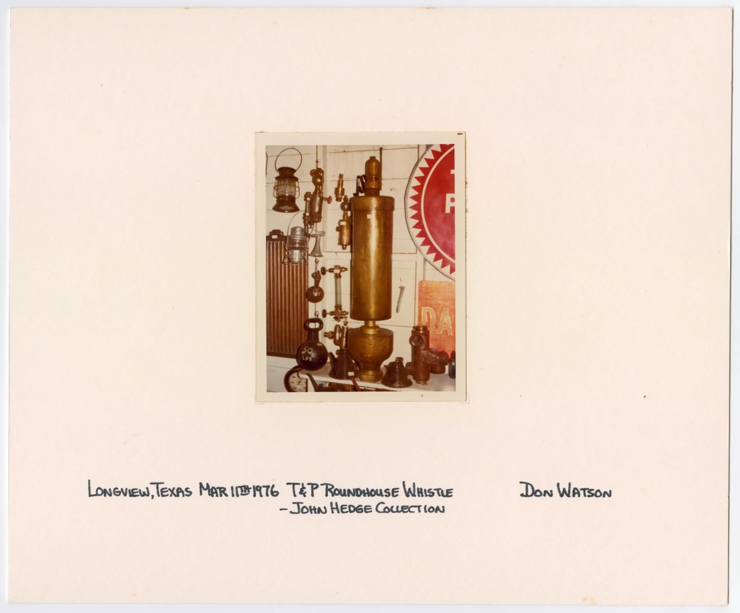 T&P Roundhouse Train Whistle