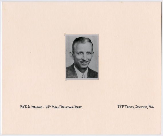 Portrait of Richard A. Malone