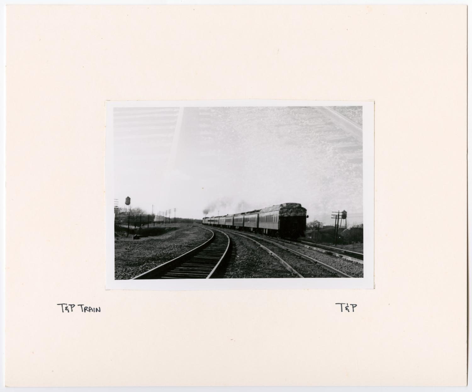 T&P Train on the Tracks