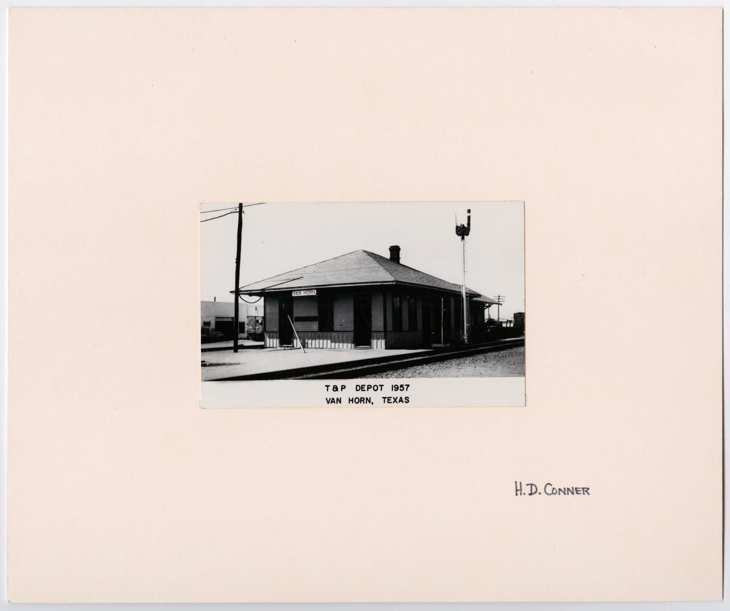 Train Station in Van Horn, Texas