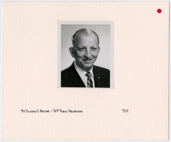 Portrait of Richard A. Malone
