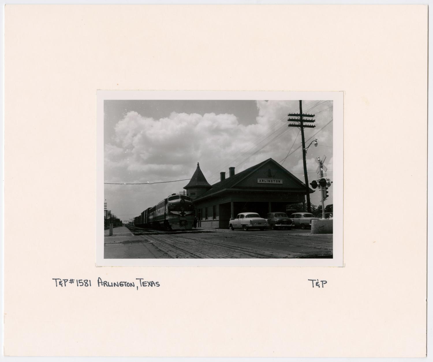 T&P Train Station in Arlington, Texas