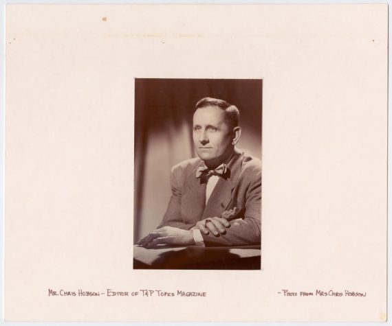 Portrait of Chris Hobson