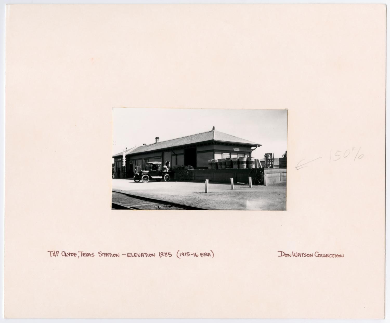 T&P Station in Clyde, Texas