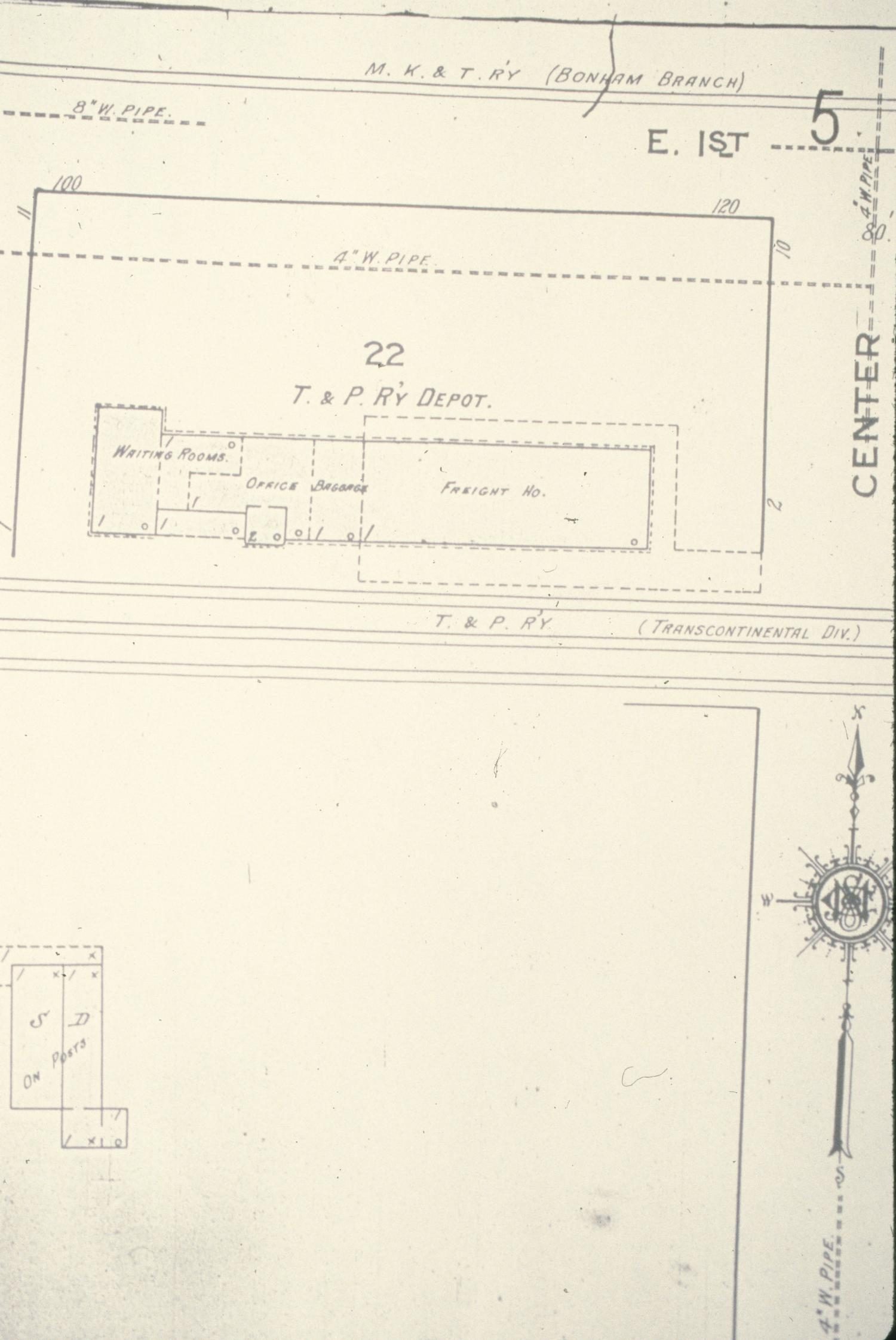 Texas & Pacific RR Depot