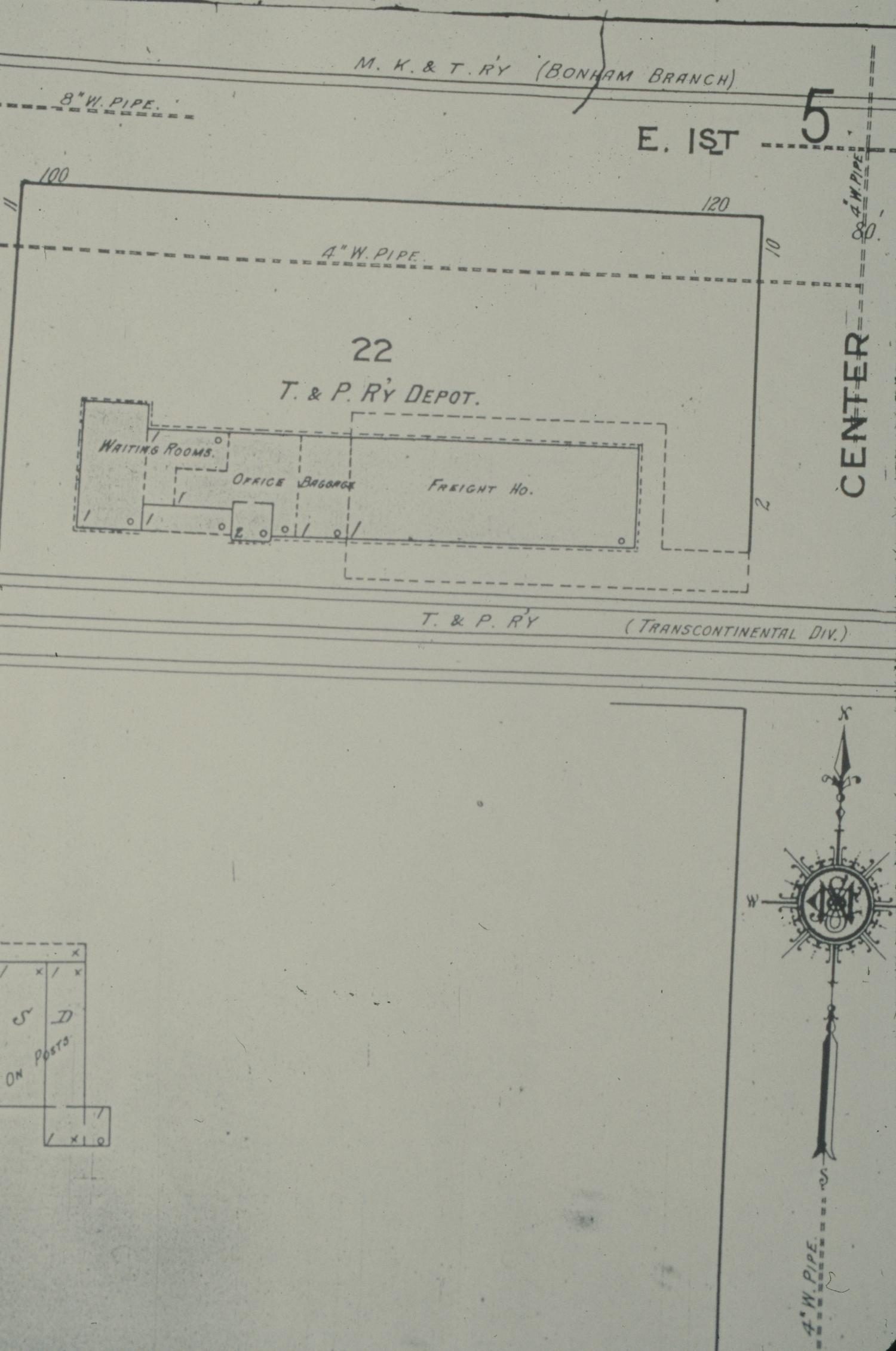 Texas & Pacific RR Depot